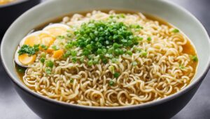 How Much Sodium Is In Ramen Noodles