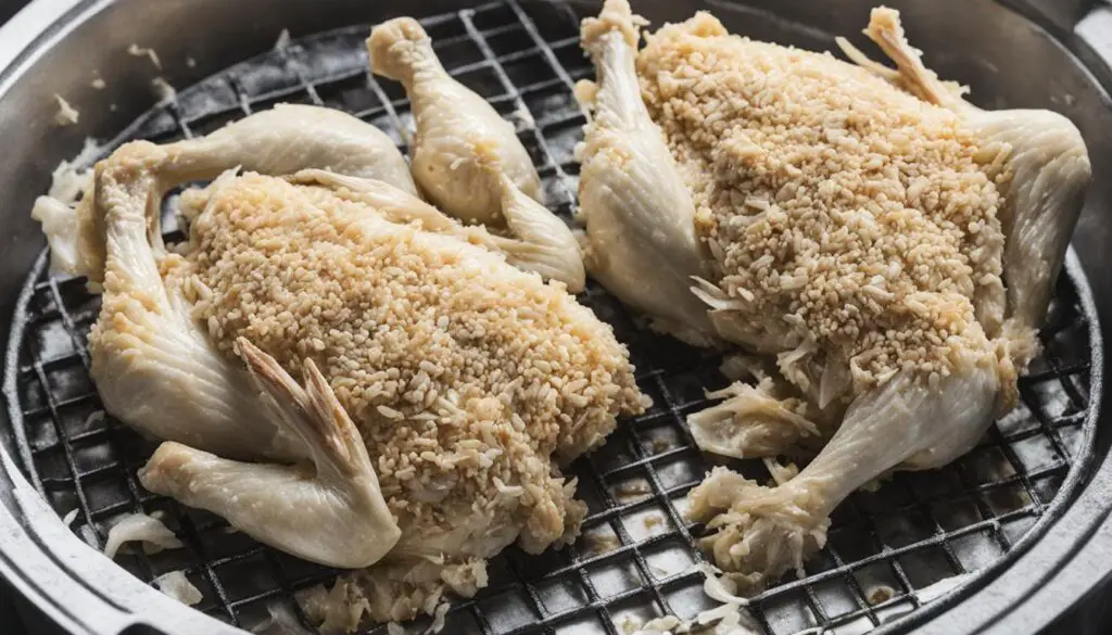 signs of spoiled frozen chicken