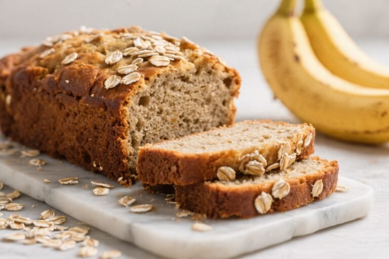 Honey Oat Banana Bread Recipe – Moist, Wholesome, and Comforting