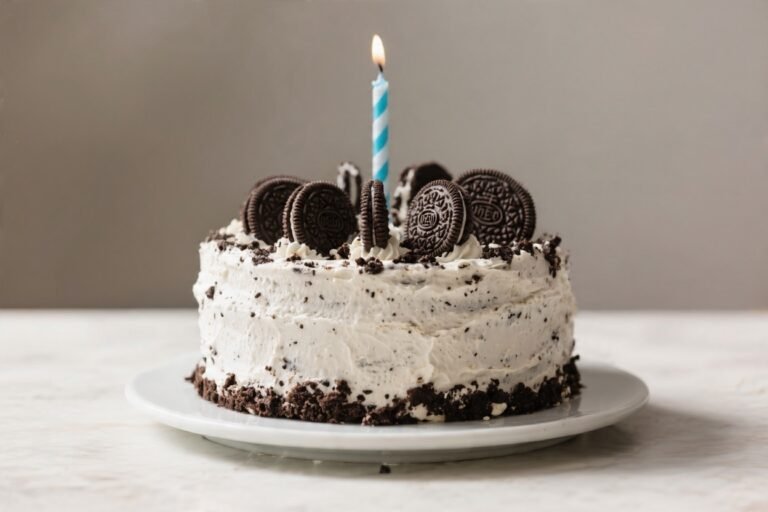 Cookies & Cream Birthday Cake – A Crowd-Pleasing Classic