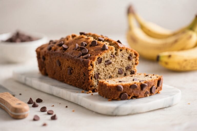 Chocolate Chip Banana Bread Recipe – Soft, Moist, and Easy