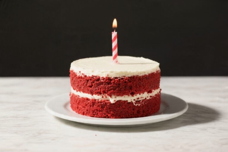 Red Velvet Birthday Cake – Soft, Velvety, and Party-Ready